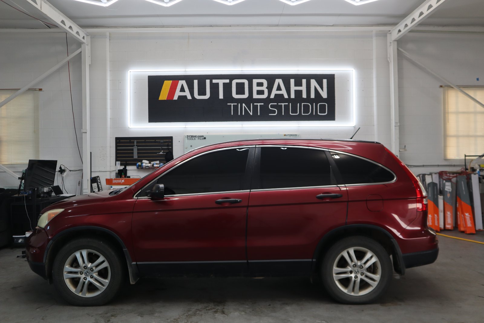 2010 Honda CR-V after window tint at Autobahn Tint Studio