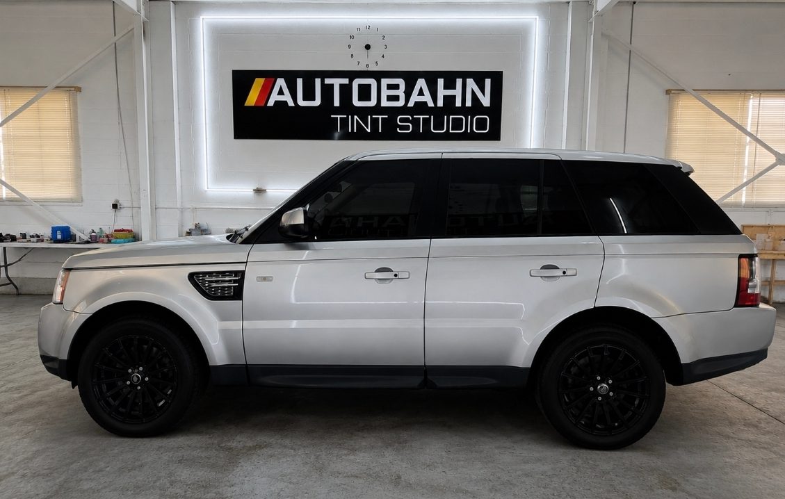 2013 Range Rover after window tint at Autobahn Tint Studio
