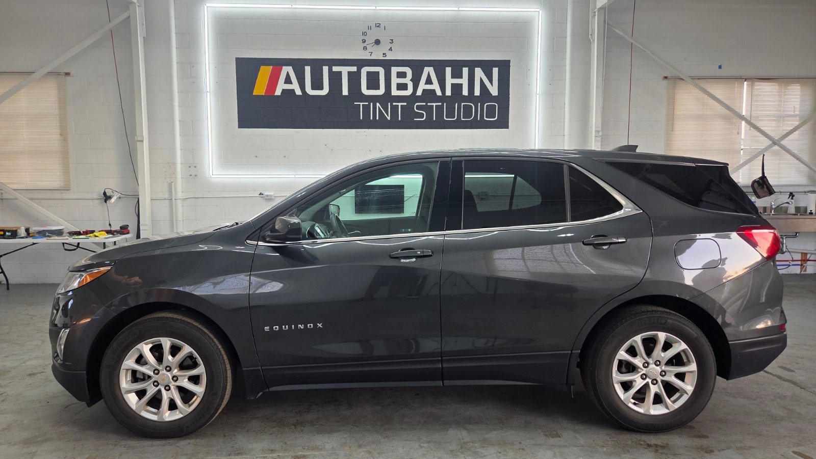 2021 Chevrolet Equinox before window tint