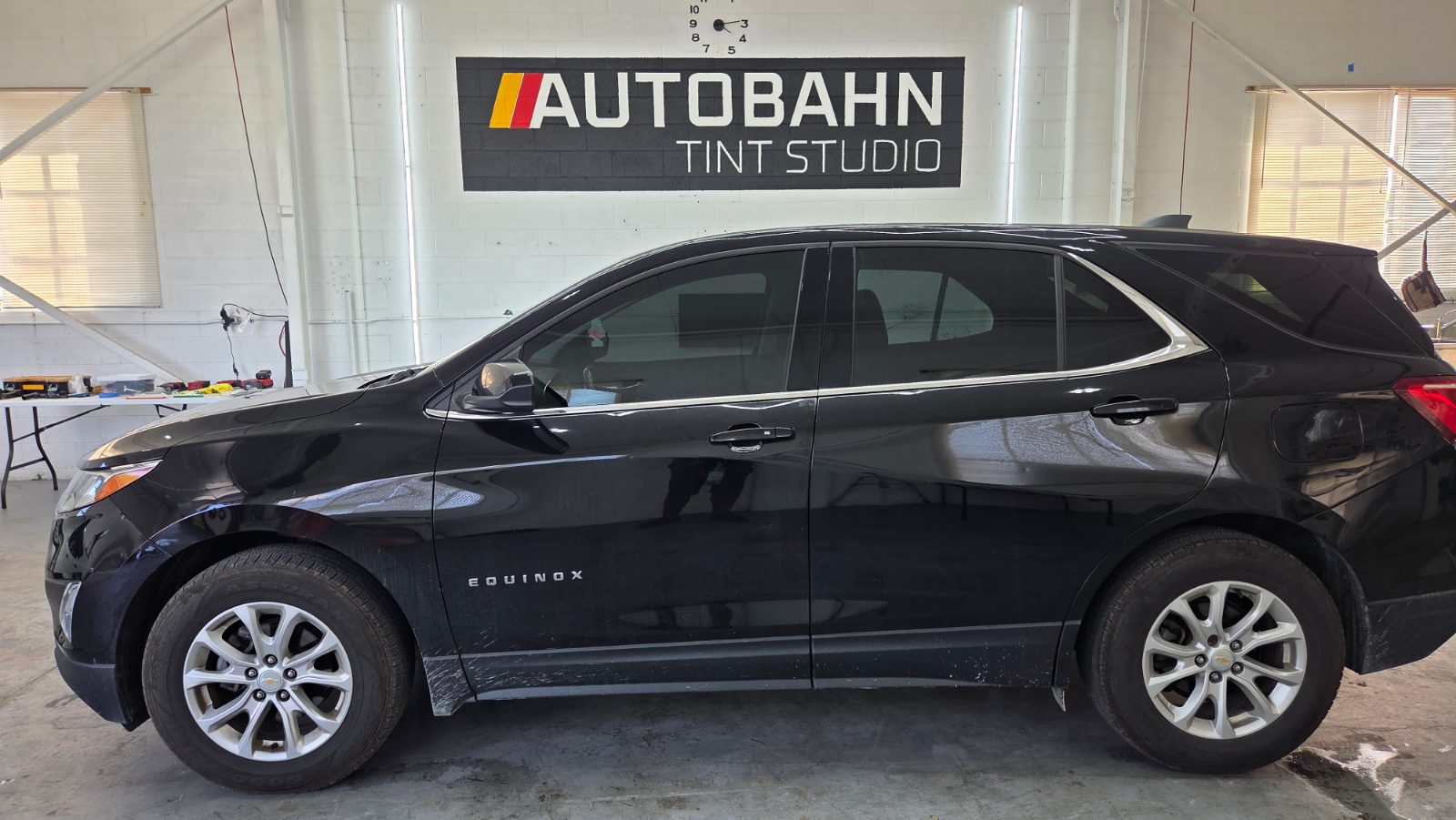 2022 Chevrolet Equinox after window tint at Autobahn Tint Studio